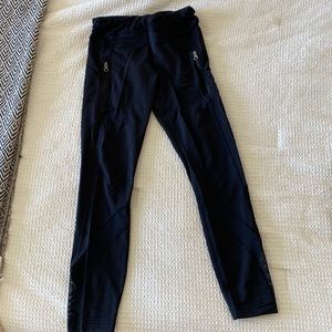 Lululemon black cut out leggings